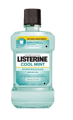 Antisséptico Bucal Listerine 500 ml Cool Mint Sem Álcool 