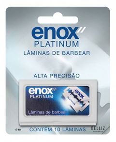 Lâmina de Barbear Enox Platinum 10 unidades