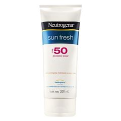 Protetor Solar Neutrogena Sun Fresh FPS 50 200 ml 