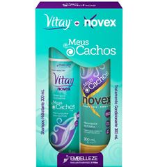 Kit Novex + Revitay Meus Cachos Shampoo e Condicionador 300ml
