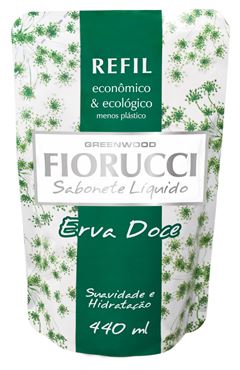 Sabonete Liquido Fiorucci Refil 440 ml Erva Doce