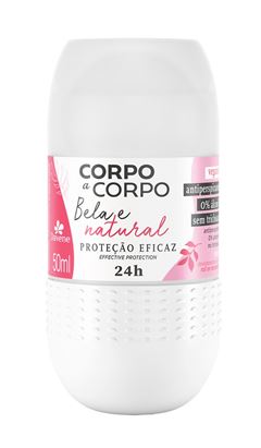 Desodorante Roll On Davene Corpo a Corpo 50 ml Bela e Natural