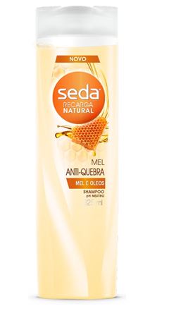 Shampoo Seda Recarga Natural 325 ml Mel Anti-Quebra 