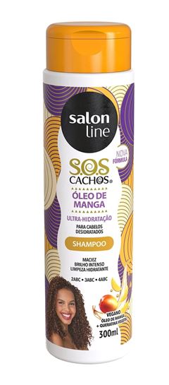 Shampoo Salon Line S.O.S Cachos 300 ml Óleo de Manga