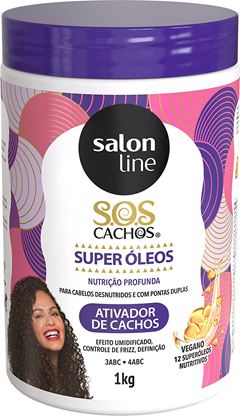 Ativador de Cachos Salon Line S.O.S  Cachos 1 Kg Super Óleos