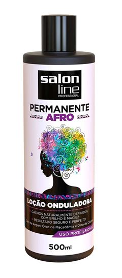 Loção Onduladora Permanente Salon Line 500 ml Afro