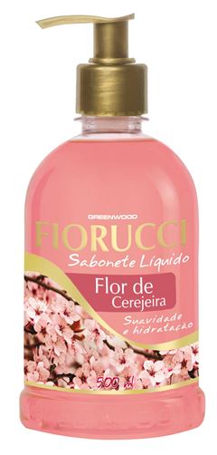 Sabonete Líquido Fiorucci 500 ml Flor de Cerejeira 
