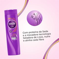 Kit Seda Shampoo + Condicionador 325 ml Liso Perfeito 