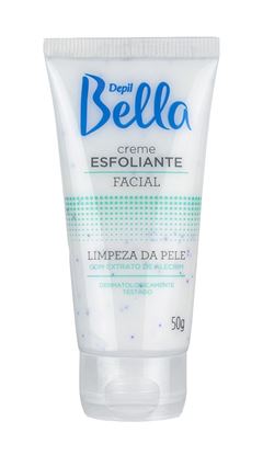 Creme Esfoliante Facial Depil Bella 50 gr Limpeza da Pele