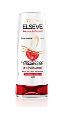 Condicionador Elseve 400 ml Reparação Total 5