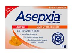 Sabonete Asepxia 80 gr Enxofre