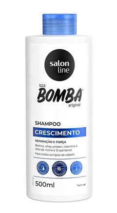 Shampoo Salon Line S.O.S Bomba 500 ml Crescimento