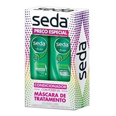 Kit Seda Shampoo + Condicionador 325 ml Cada Cachos Definidos