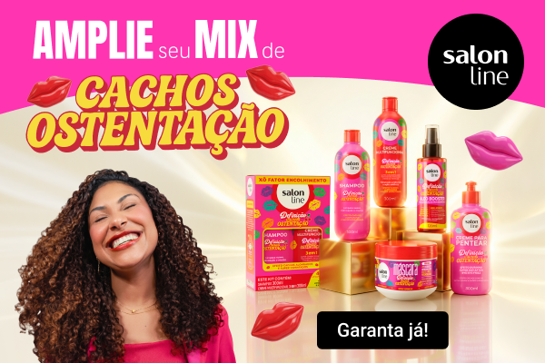Cachos Ostentação Salon Line setembro 2026